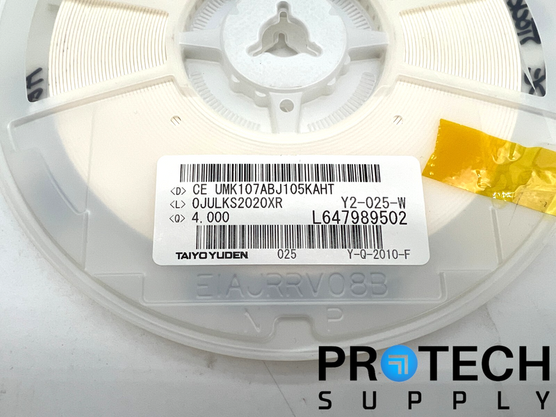 Load image into Gallery viewer, 4000/Pk Taiyo Yuden UMK107ABJ105KAHT Ceramic Capacitor X5R 50V NEW