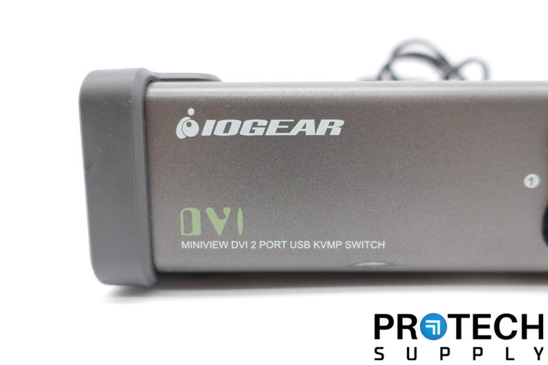 Load image into Gallery viewer, Iogear GCS1102 2-Port DVI KVM Switch & Cables + Power Adapter with WARRANTY