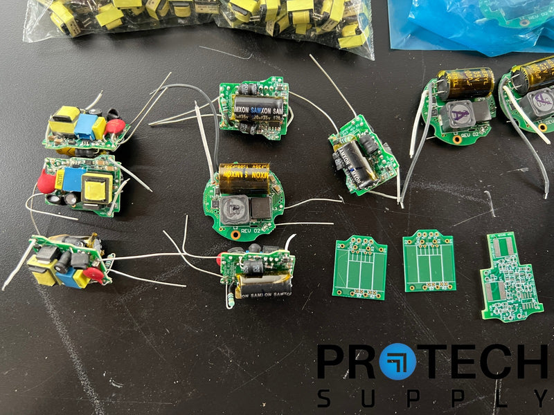 Load image into Gallery viewer, Lot of Misc Soraa LED Bulb Manufacturing Parts