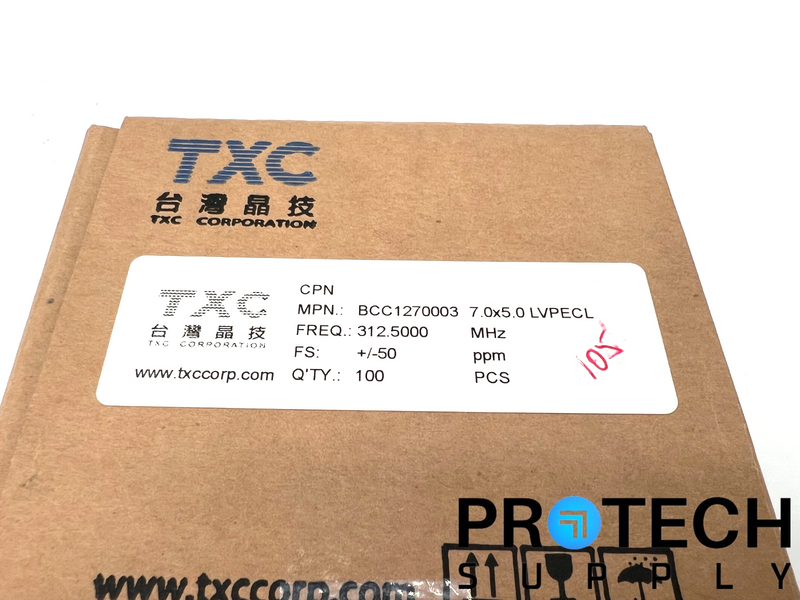 Load image into Gallery viewer, (105/Pk) TXC BCC1270003 Crystal 312.5000MHz NEW with WARRANTY