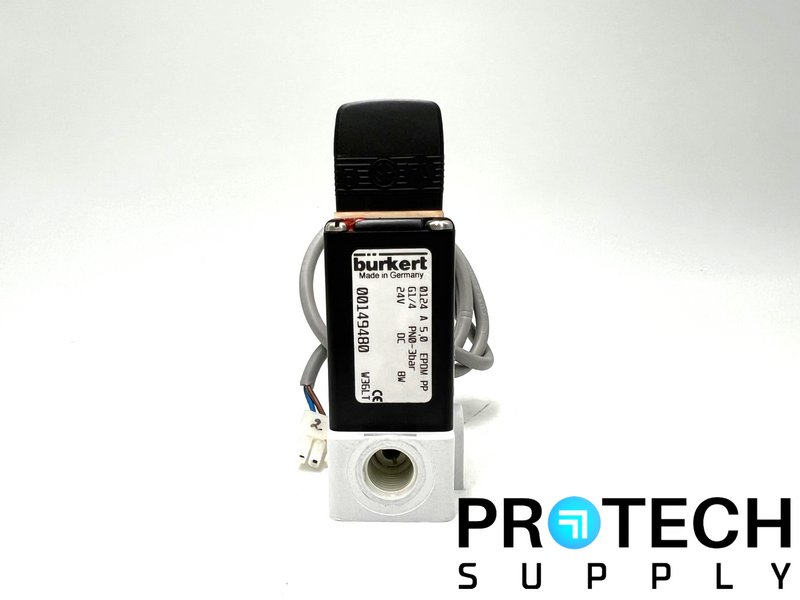 Load image into Gallery viewer, Burkert 00149480 Solenoid Valve 5A 24VDC 8W with WARRANTY