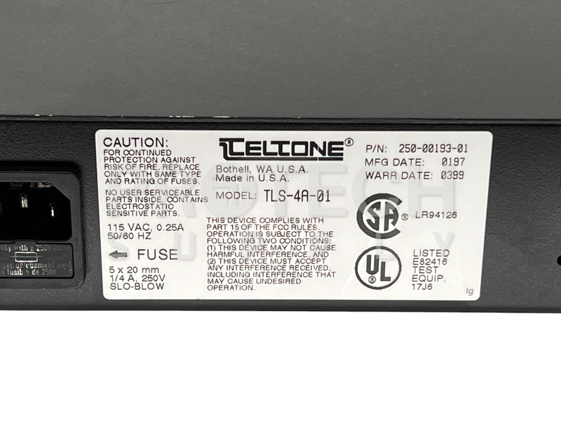 Load image into Gallery viewer, TELTON TLS-4A-01 Telephone Line Simulator GUARANTEED