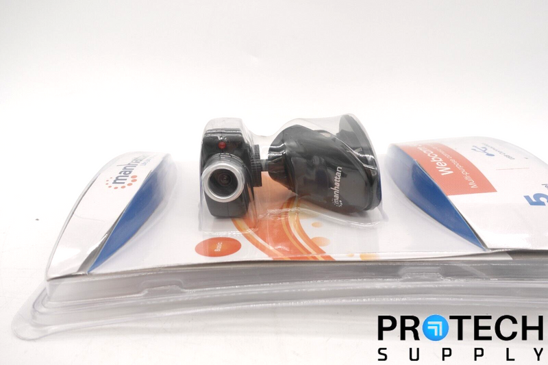 Load image into Gallery viewer, Manhattan 500 Webcam HD USB Webcam + USB Cable Extension with WARRANTY