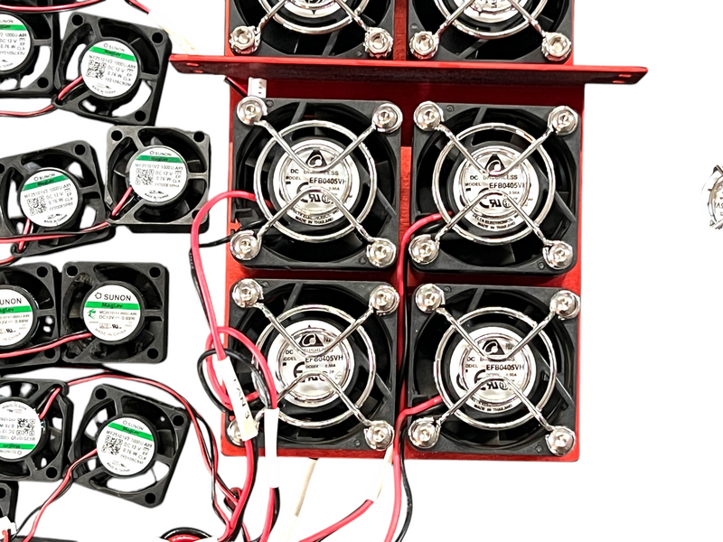 Load image into Gallery viewer, Lot of Misc Sunon / Sanyo Denki / Delta Cooling Fans
