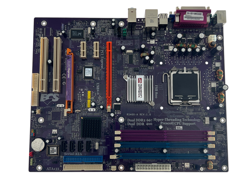 Load image into Gallery viewer, ECS Elitegroup RS400-A Desktop Motherboard NEW
