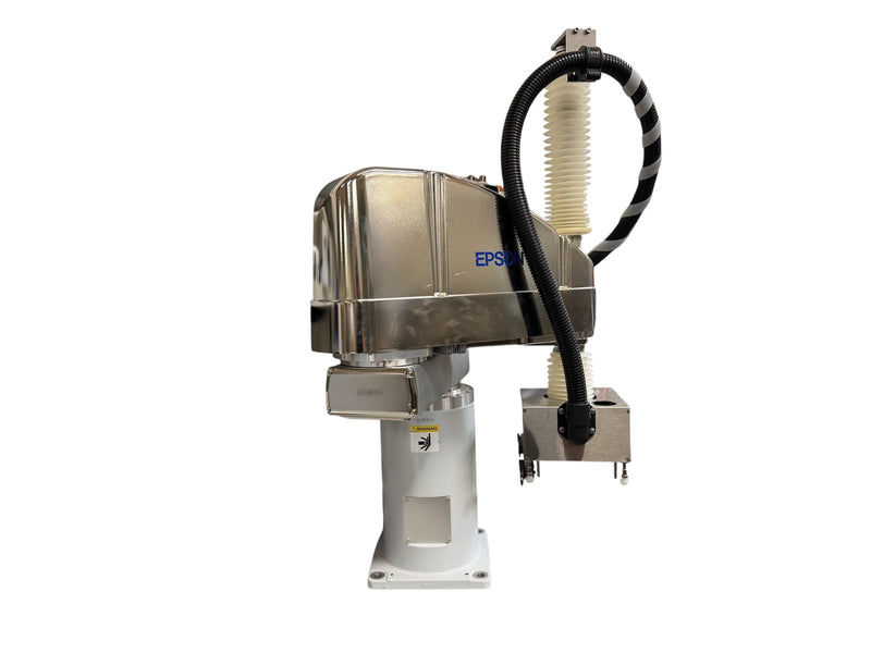 Load image into Gallery viewer, Epson G10-654C Cleanroom SCARA Robot 650mm 10kg w/ Vacuum Gripper End Effector