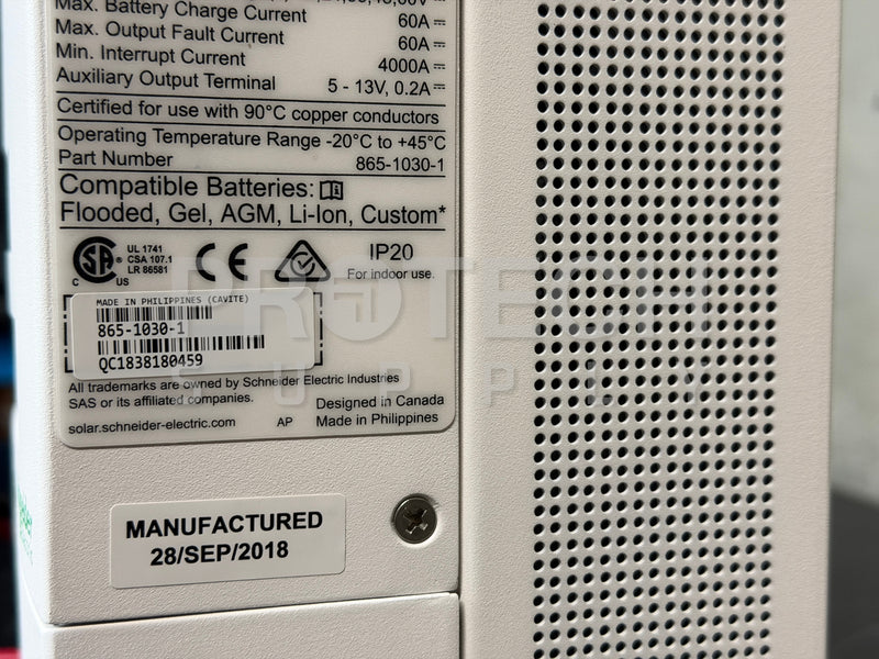 Load image into Gallery viewer, Schneider Conext MPPT 60-Amp 150V Solar Charge Controller with WARRANTY