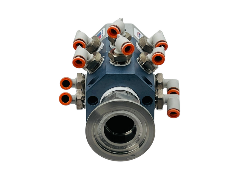 Load image into Gallery viewer, Kool Flow FB4 Series 10-Port Modular Water Cooling Manifold Flanged Inlet