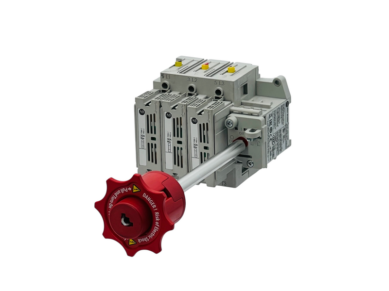 Load image into Gallery viewer, Allen-Bradley 194R-J30-1753 Series A 30A Fused Disconnect Switch