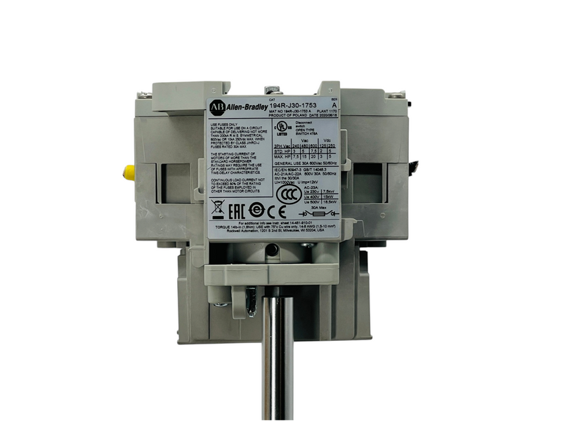 Load image into Gallery viewer, Allen-Bradley 194R-J30-1753 Series A 30A Fused Disconnect Switch
