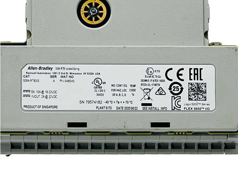 Load image into Gallery viewer, Allen-Bradley 5094-RTB3IS Series A FLEX 5000 Isolated Spring Terminal Block