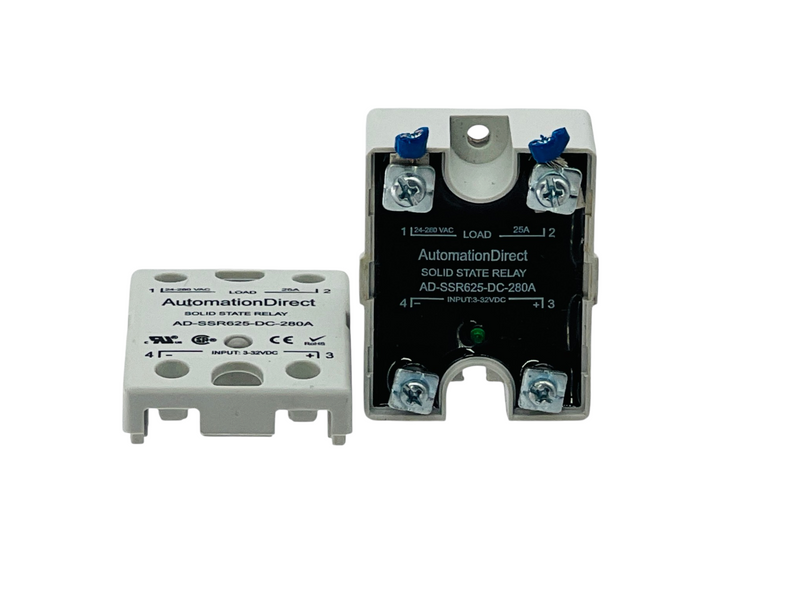 Load image into Gallery viewer, AutomationDirect AD-SSR625-DC-280A 25A 280VAC Solid State Relay