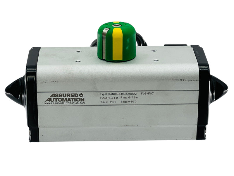 Load image into Gallery viewer, Assured Automation F05-F07 Pneumatic Rotary Valve Actuator 24VDC Solenoid