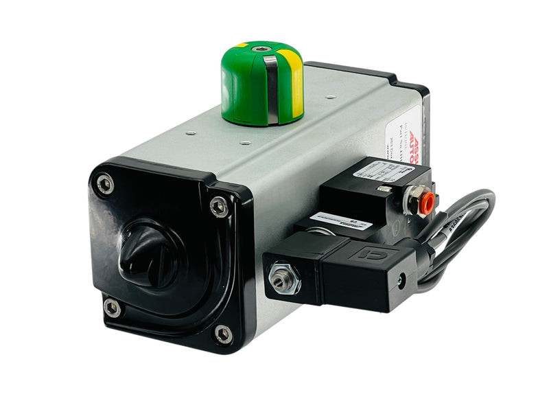 Load image into Gallery viewer, Assured Automation F05-F07 Pneumatic Rotary Valve Actuator 24VDC Solenoid