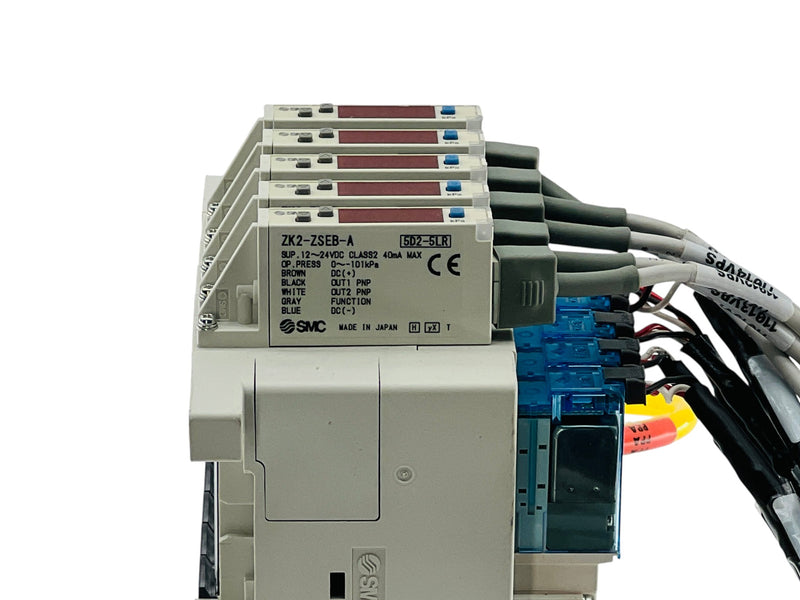 Load image into Gallery viewer, SMC ZK2Q00K5CLA-07 ZK2-ZSEB-A x5 Station Vacuum Control Manifold