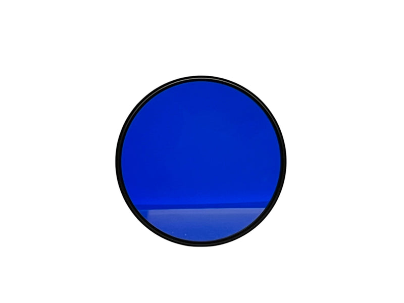 Load image into Gallery viewer, MidOpt BP470-S86 470nm Blue Bandpass Optical Filter 86mm Machine Vision
