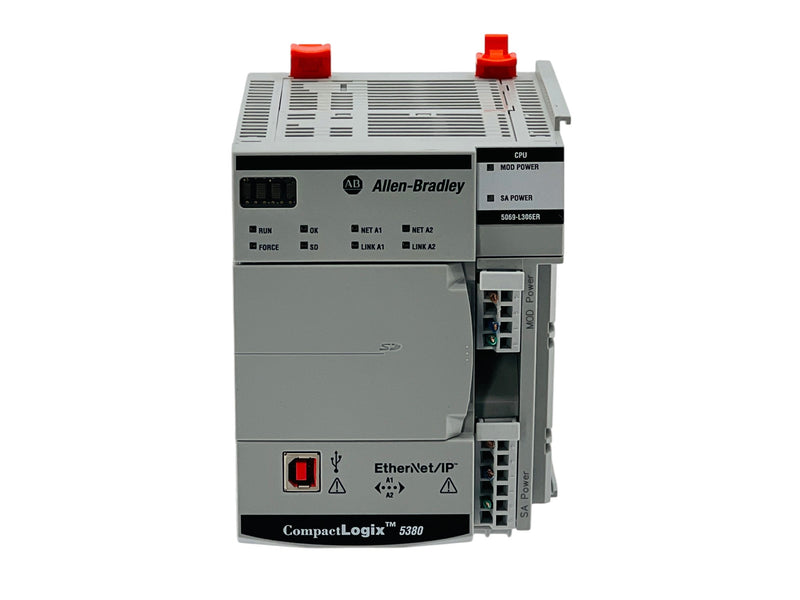 Load image into Gallery viewer, Allen-Bradley 5069-L306ER CompactLogix 5380 PLC Controller 1784-SD2/A