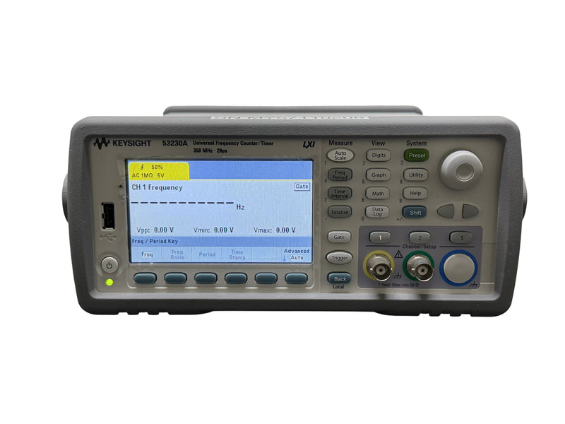 Load image into Gallery viewer, Keysight 53230A Universal Frequency Counter Timer 350 MHz 20 ps · photo 1