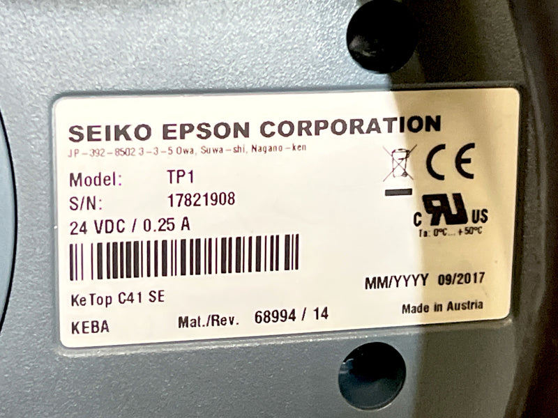 Load image into Gallery viewer, Epson 68994 TP1 Robot Teach Pendant · photo 3
