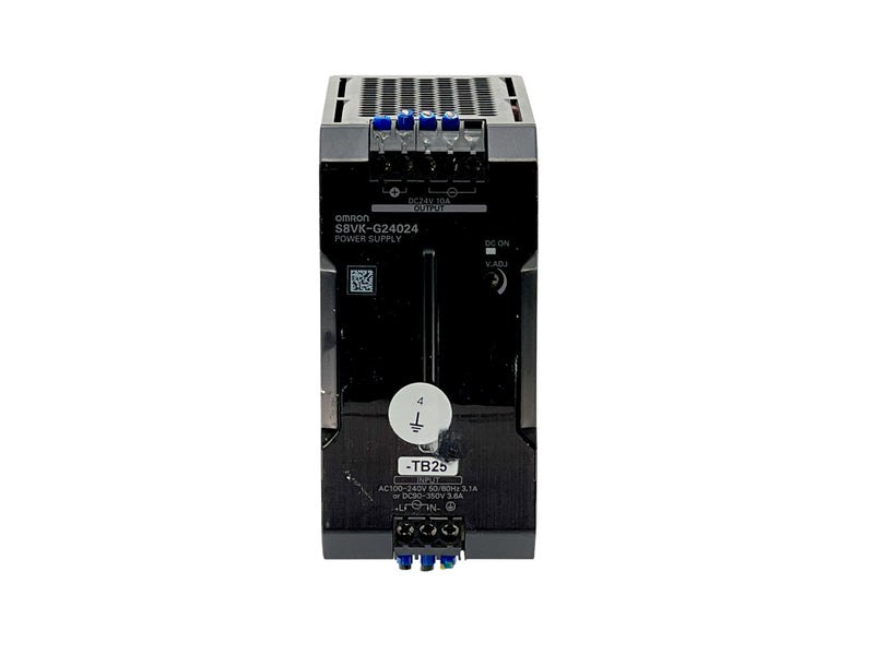 Load image into Gallery viewer, OMRON S8VK-G24024 24V DC 10A DIN Rail Power Supply · photo 2