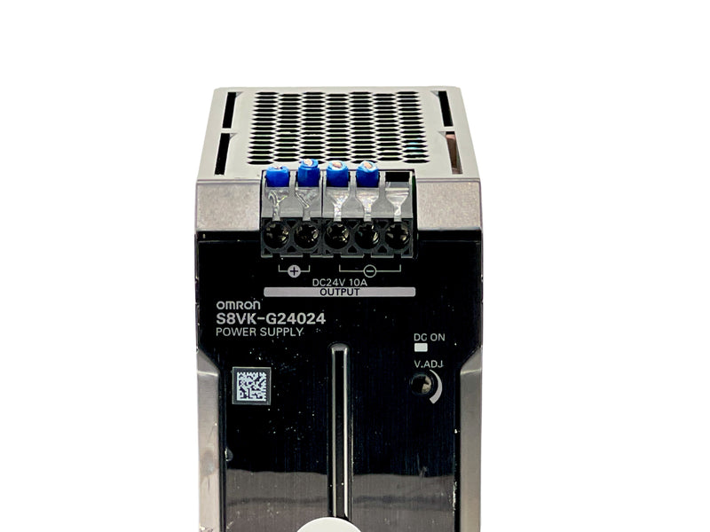 Load image into Gallery viewer, OMRON S8VK-G24024 24V DC 10A DIN Rail Power Supply · photo 3