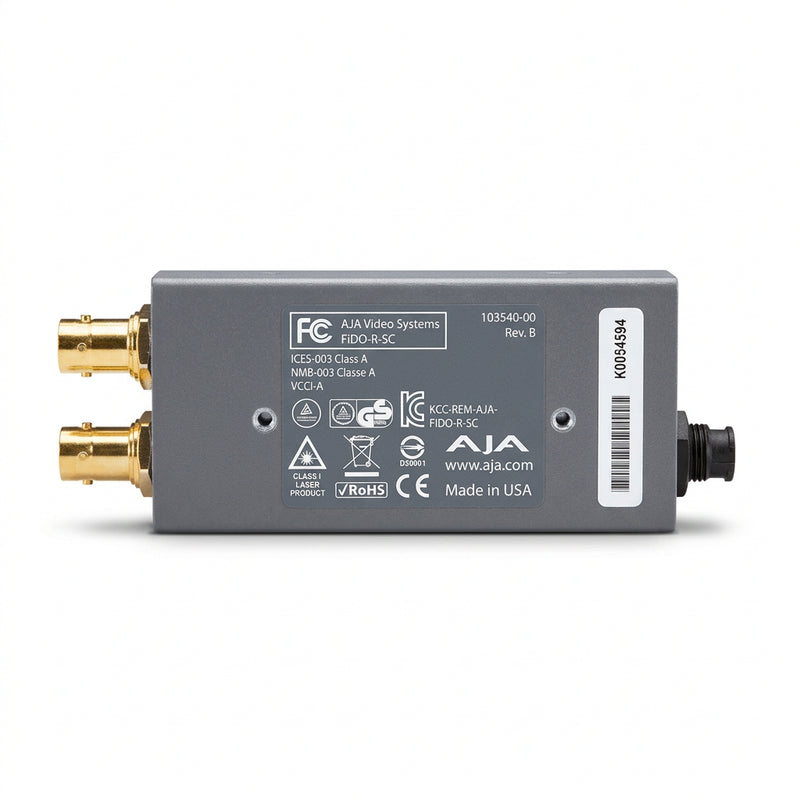 Load image into Gallery viewer, AJA 103540-00 FiDO-R-SC Optical Fiber To SDI Converter · photo 2