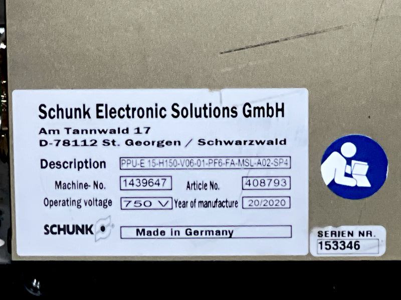 Load image into Gallery viewer, SCHUNK 408793 PPU-E 15-H150-V06-01-PF6-FA-MSL-A02-SP4 Pick And Place Unit · photo 3