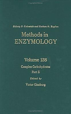 Load image into Gallery viewer, Methods of Enzymology: Complex Carbohydrates, Vol. 138, Pt. E - by Ginsburg