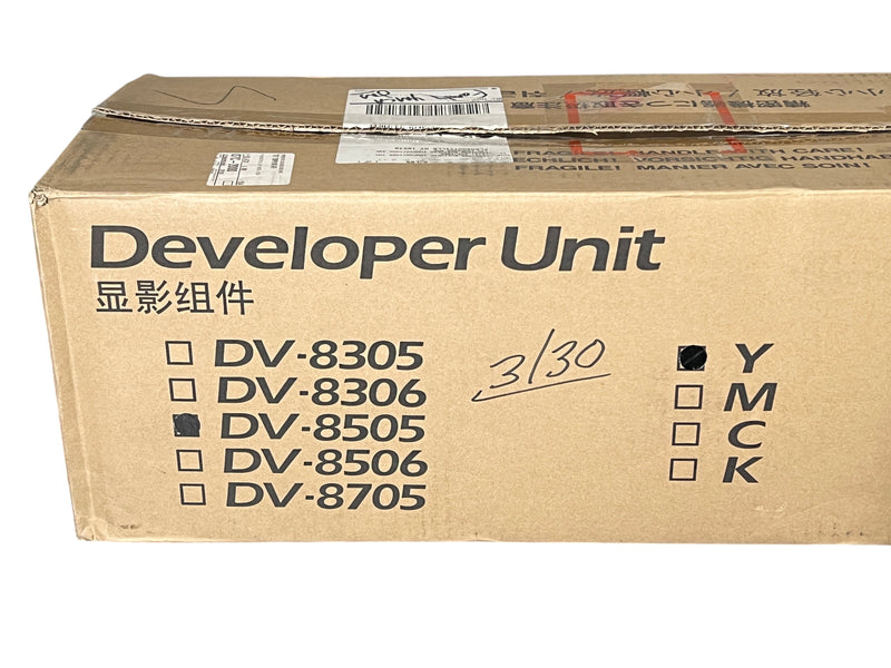 Load image into Gallery viewer, (Lot of 2) Kyocera Developer Unit x1 DV-8750Y x1 DC-8505Y