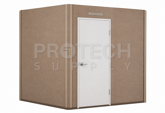 Used Vocal Booth / Sound Isolation Booth / Approx 10x10 ft + Hepa Filtration