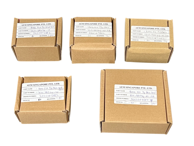 Load image into Gallery viewer, Lot of AEM Singapore BMG G10 I/O Change Kit Converter / Setup / Probe Sensor NEW
