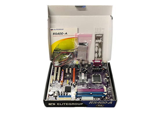 ECS Elitegroup RS400-A Desktop Motherboard NEW