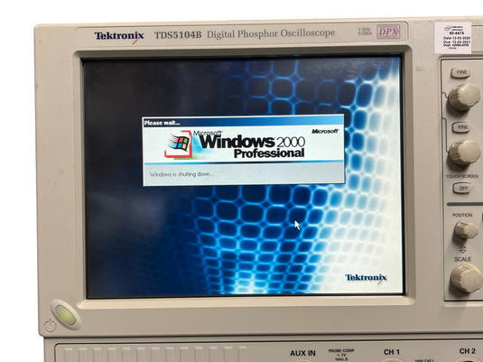 Tektronix TDS5104B Digital Phosphor Oscilloscope