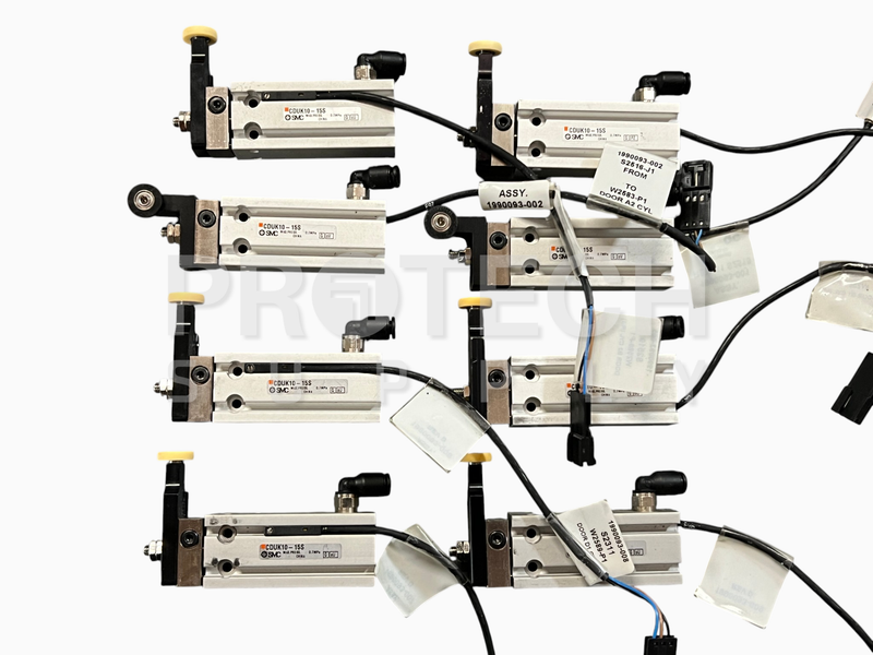 Load image into Gallery viewer, (Lot of 8) SMC CDUK10-15S Free Mount Air Cylinder
