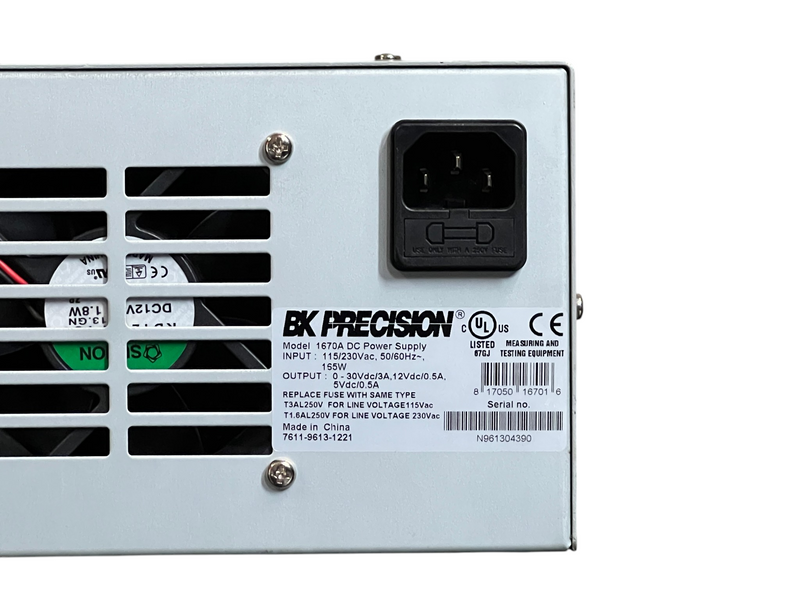 Load image into Gallery viewer, BK Precision 1670A DC Regulated Power Supply
