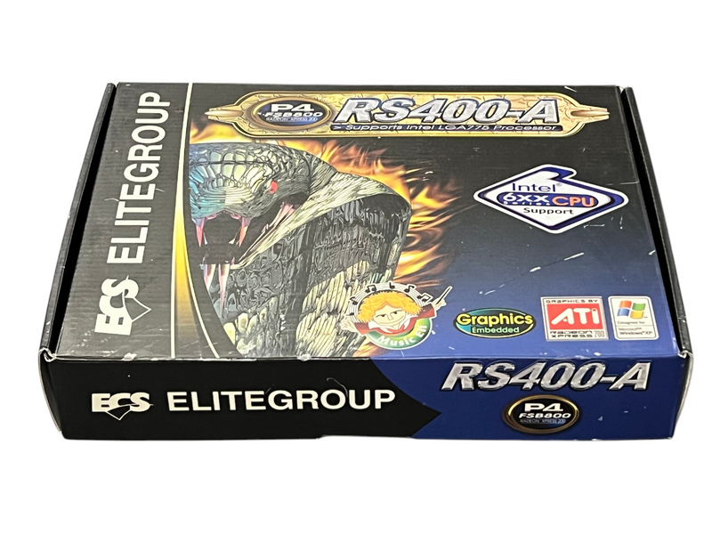 Load image into Gallery viewer, ECS Elitegroup RS400-A Desktop Motherboard NEW
