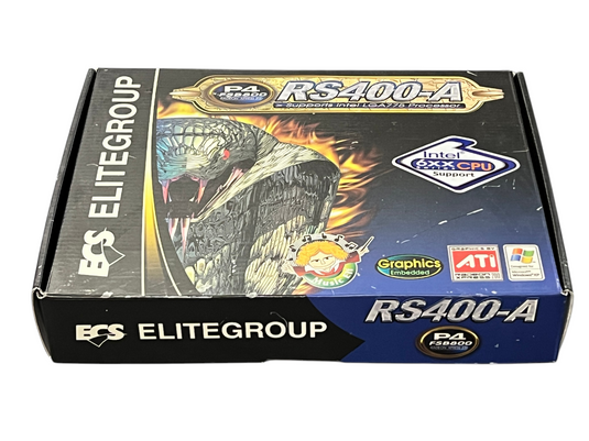 ECS Elitegroup RS400-A Desktop Motherboard NEW
