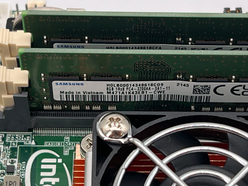 Load image into Gallery viewer, Intel J89441-002 Industrial Motherboard + Innodisk 3TG6-P + Samsung RAM
