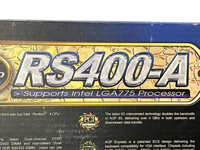 Load image into Gallery viewer, ECS Elitegroup RS400-A Desktop Motherboard NEW
