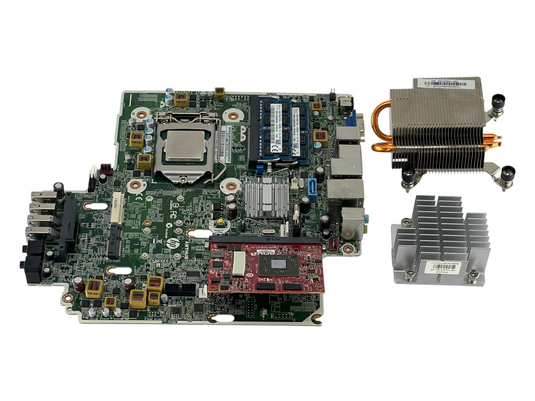 HP 696557-001 Motherboard + Intel Core i7-4790S + AMD Graphics Card + Heat Sink