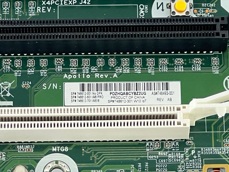 Load image into Gallery viewer, HP 748493-001 Motherboard + Intel Core i7-4770s + x2 Micron 8GB RAM + Heat Sink
