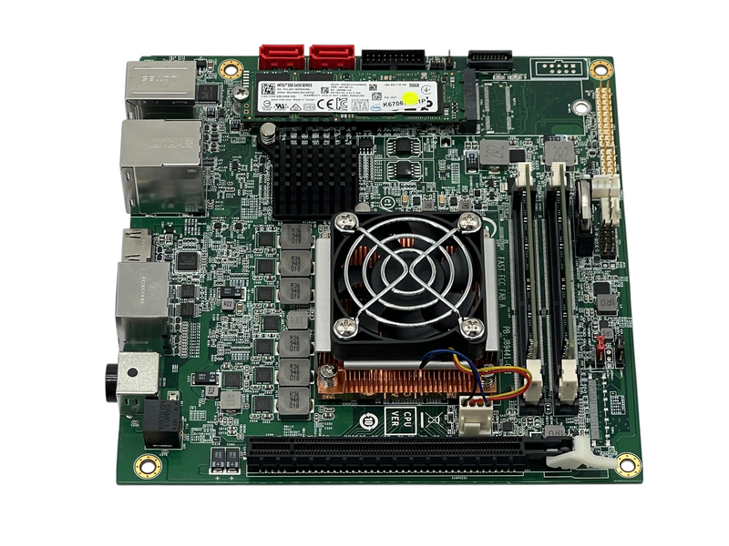 Load image into Gallery viewer, Intel Industrial Motherboard + Intel SSD J42128-101 + Samsung M474A1K43DB1 RAM
