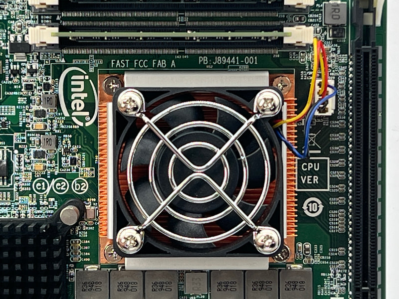 Load image into Gallery viewer, Intel Industrial Motherboard + Intel SSD J42128-101 + Samsung M474A1K43DB1 RAM
