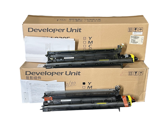 (Lot of 2) Kyocera Developer Unit x1 DV-8750Y x1 DC-8505Y