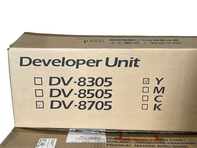 Load image into Gallery viewer, (Lot of 2) Kyocera Developer Unit x1 DV-8750Y x1 DC-8505Y
