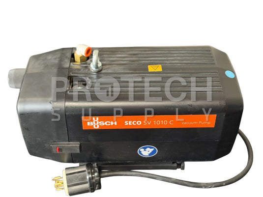 Busch SECO SV 1010 C Dry Rotary Vane Vacuum Pump Oil-Free 7 CFM 2021