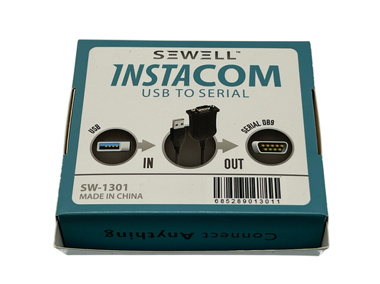 (Lot of 27) SEWELL Instacom SW-1301 USB to Serial Adapter NEW