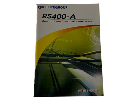 ECS Elitegroup RS400-A Desktop Motherboard NEW