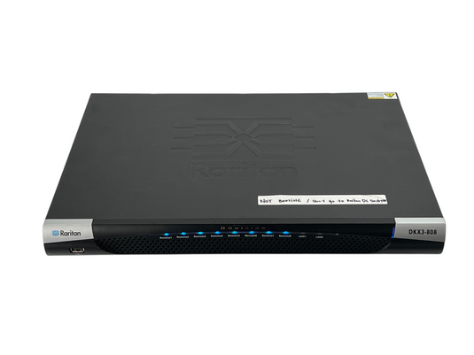 Raritan DKX3-808 KVM-Over-IP Switch FOR PARTS / REPAIR