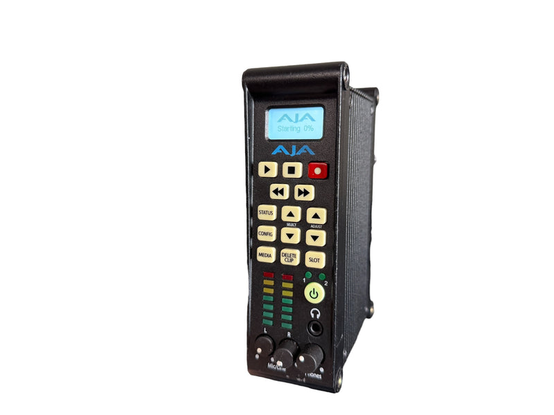 Load image into Gallery viewer, AJA Ki Pro Quad Solid State 4K Recorder w/4-Pin Power Supply
